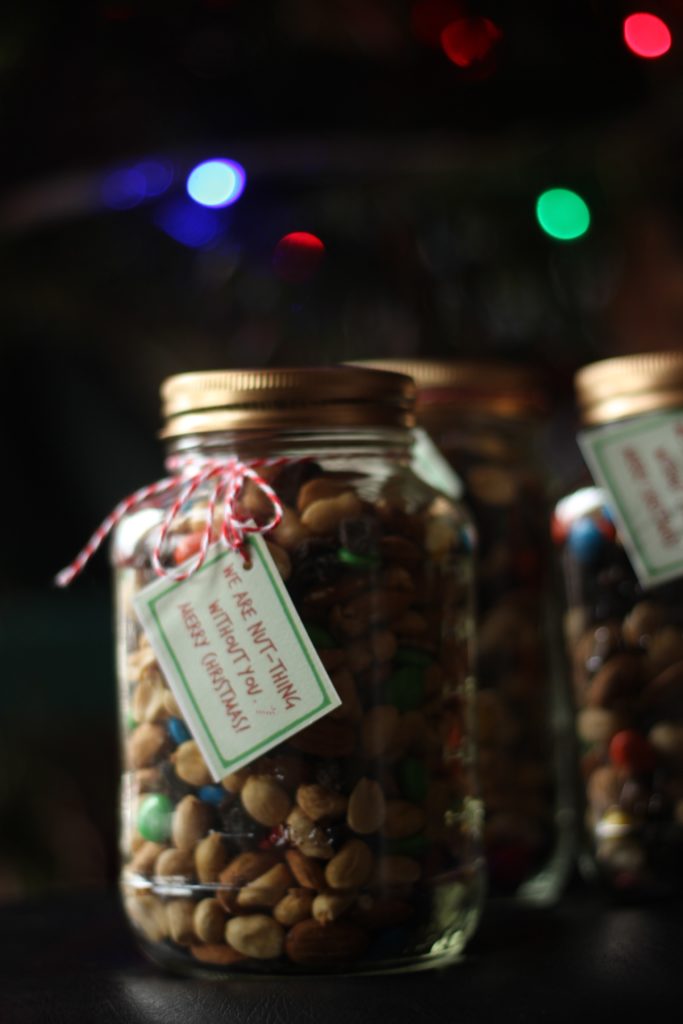 Trail Mix Free Christmas Printable